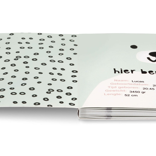 Afstudeeralbum Vervormen cassette HEMA foto - baby fotoboeken - HEMA