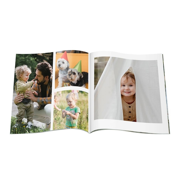 zebra Merchandiser Inzet Fotoboek 21x28 cm met zachte omslag staand - HEMA