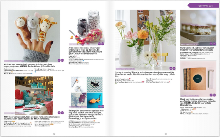 Instagram boek - Voorbeeld pagina 3