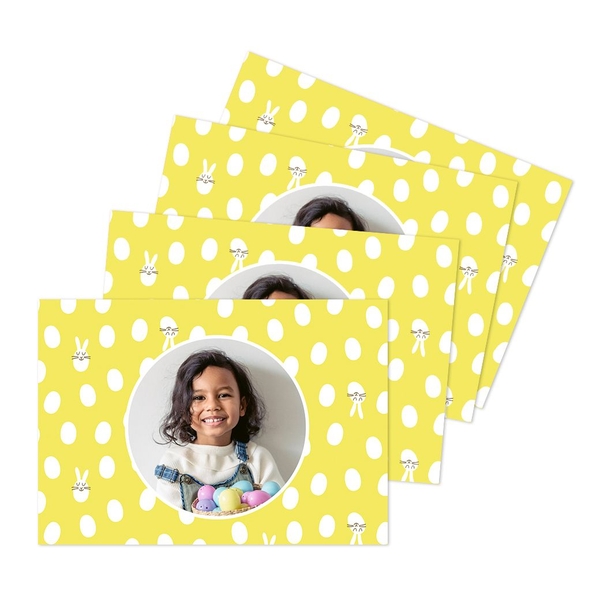 hoe vaak boter Meesterschap Set papieren placemats met een eigen foto - HEMA