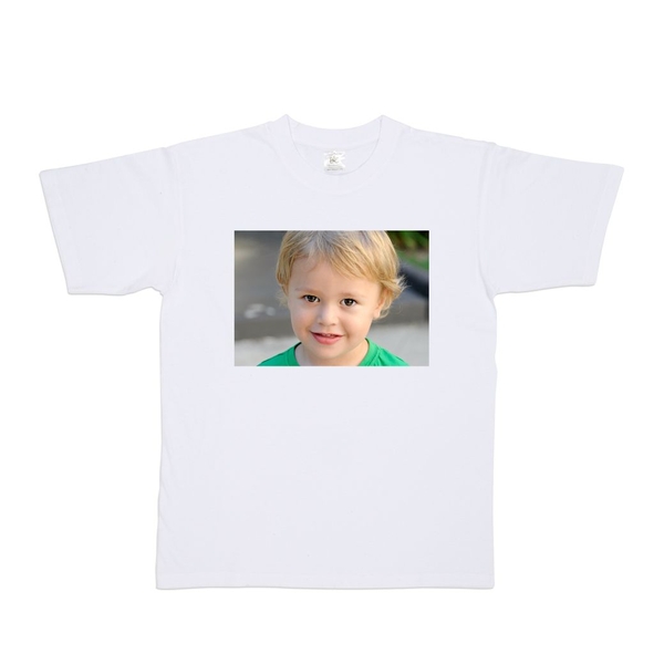 Regelmatig man conservatief Kinder t-shirt met je foto bedrukken - HEMA
